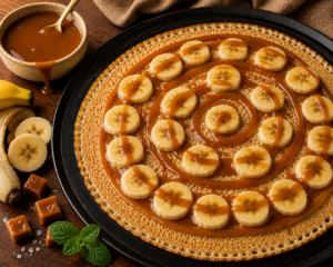 Banane mit Karamell