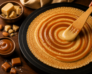 Marzipan mit Karamell