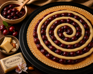 Kirschen mit Marzipan